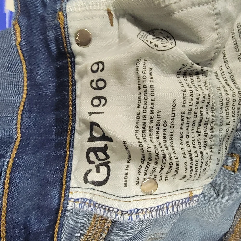 Kids-Girls GAP 1969 Classic Blue Jeans‎ Size 24P